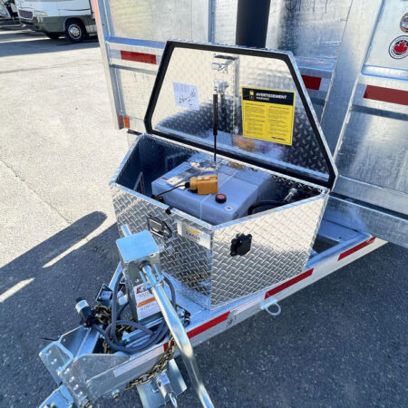 2025 N&N Trailers 7×14 14K Galvanized Hydraulic Dump Trailer - Image 2