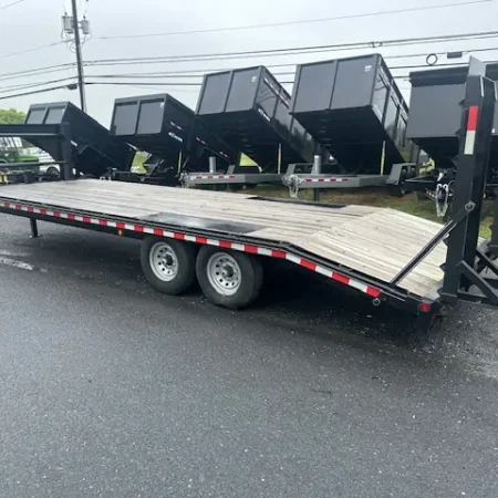 2021 Quality 8.5 x 24 Gooseneck Equipment Trailer - Image 4