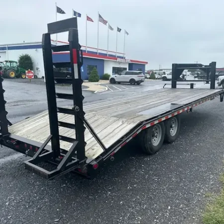 2021 Quality 8.5 x 24 Gooseneck Equipment Trailer - Image 2
