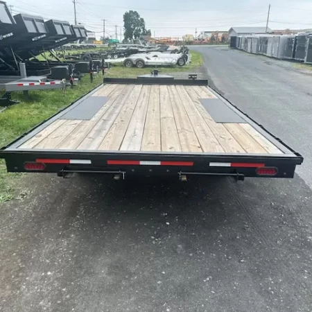 BWise 7 x 12 Equipment Trailer Single Axle Tilt Deck - Image 5