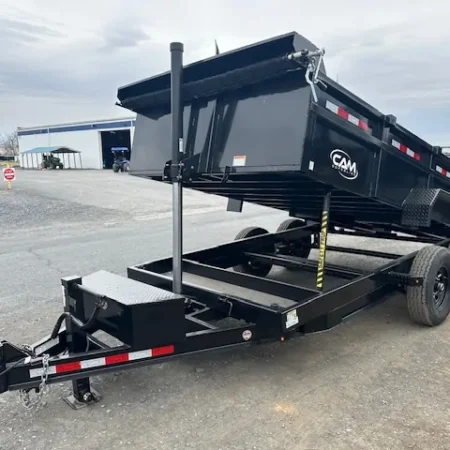 2024 CAM Superline 7×14 Low Profile Dump Trailer Telescopic Lift - Image 3