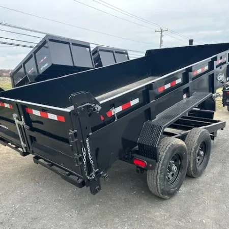 2024 CAM Superline 7×14 Low Profile Dump Trailer Telescopic Lift - Image 5