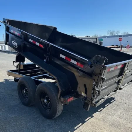 CAM Superline 7 x 12 HD Low Profile Dump Trailer - Image 2