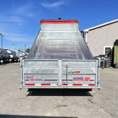 2025 N&N Trailers 7×14 14K Galvanized Hydraulic Dump Trailer - Image 14