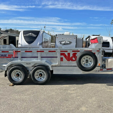 2025 N&N Trailers 7×14 14K Galvanized Hydraulic Dump Trailer - Image 10