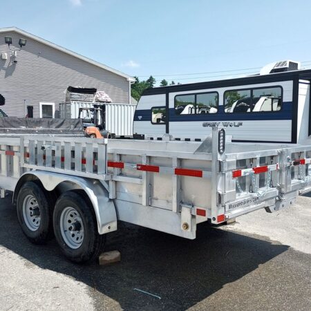 2026 Mission Trailers 7×16 14K Aluminum Hydraulic Dump - Image 15