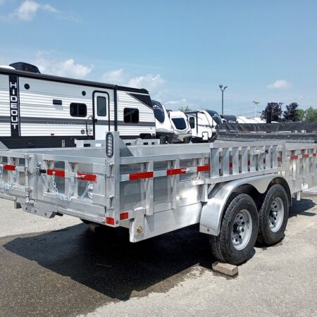 2026 Mission Trailers 7×16 14K Aluminum Hydraulic Dump - Image 11
