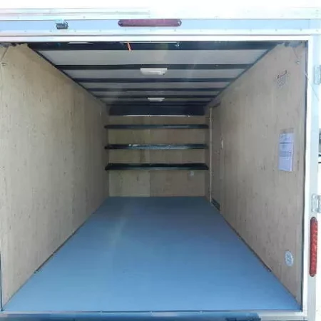 Car Mate 7 x 14 Enclosed Contractor Trailer - Image 6