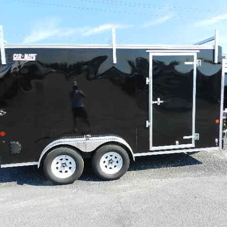 Car Mate 7 x 14 Enclosed Contractor Trailer - Image 5