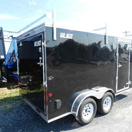 Car Mate 7 x 14 Enclosed Contractor Trailer - Image 2
