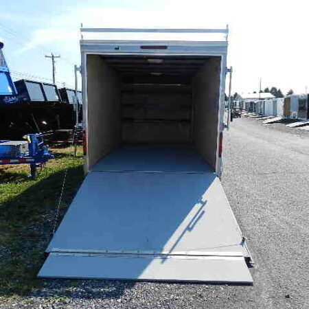 Car Mate 7 x 14 Enclosed Contractor Trailer - Image 3