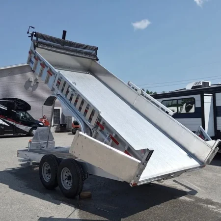 2026 Mission Trailers 7×16 14K Aluminum Hydraulic Dump - Image 21