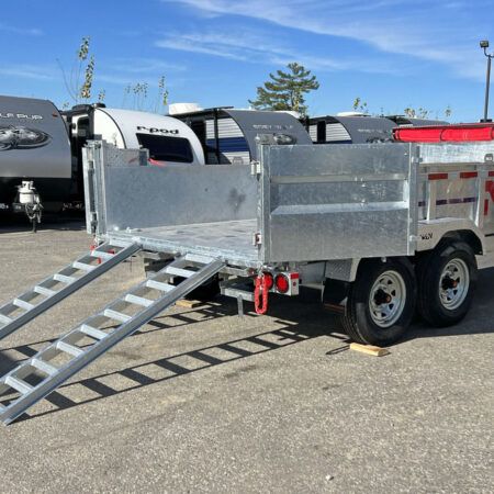2025 N&N Trailers 7×14 14K Galvanized Hydraulic Dump Trailer - Image 12