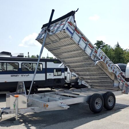 2026 Mission Trailers 7×16 14K Aluminum Hydraulic Dump - Image 16