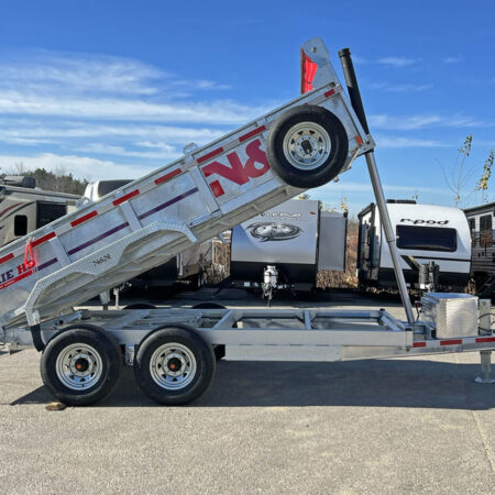 2025 N&N Trailers 7×14 14K Galvanized Hydraulic Dump Trailer - Image 9