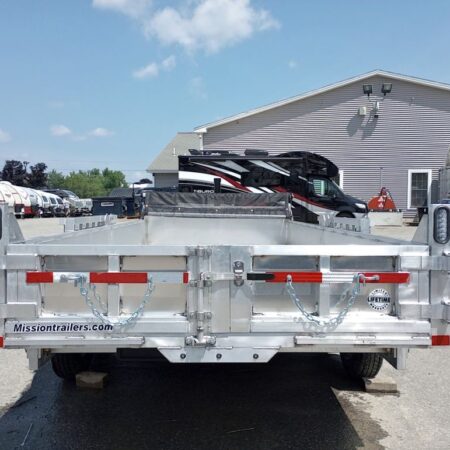 2026 Mission Trailers 7×16 14K Aluminum Hydraulic Dump - Image 13