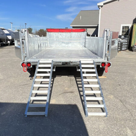 2025 N&N Trailers 7×14 14K Galvanized Hydraulic Dump Trailer - Image 21