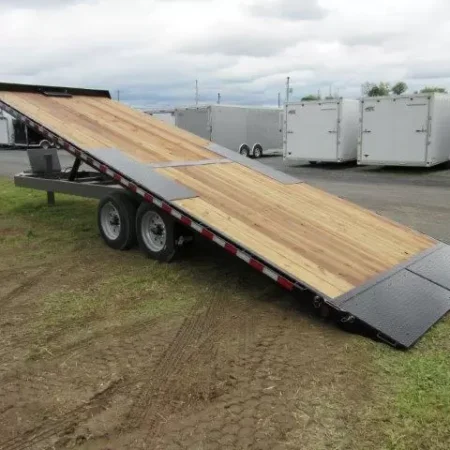 BWise 8 x 24 Deckover Power Tilt 8K Torsion Axles - Image 9