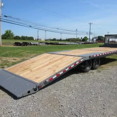 BWise 8 x 30 Gooseneck Equipment Trailer - Image 4