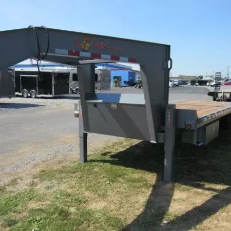 BWise 8 x 30 Gooseneck Equipment Trailer - Image 8
