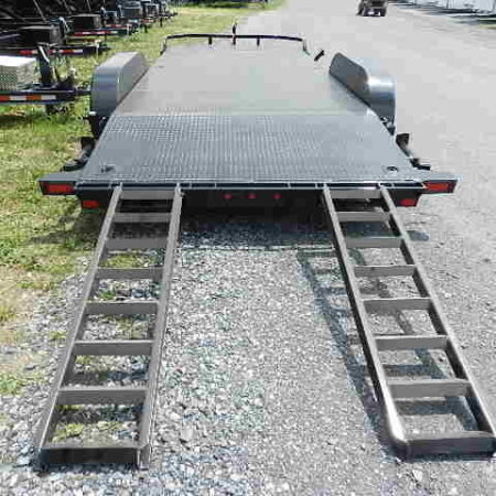 Big Tex 83in x 18′ Steel Deck Car Trailer 10K GVW - Image 3