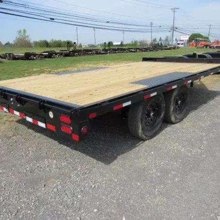 Big Tex 16ft Deckover Equipment Trailer Slide Out Ramps - Image 3