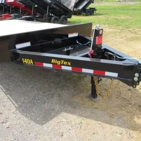 Big Tex 16ft Deckover Equipment Trailer Slide Out Ramps - Image 5