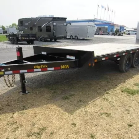 Big Tex 16ft Deckover Equipment Trailer Slide Out Ramps - Image 6