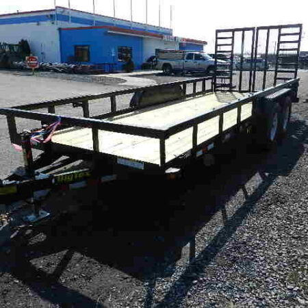 Big Tex 7 x 20 Heavy Duty Landscape Trailer Split Gate - Image 7