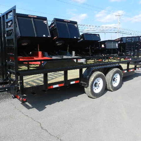 Big Tex 7 x 20 Heavy Duty Landscape Trailer Split Gate - Image 4