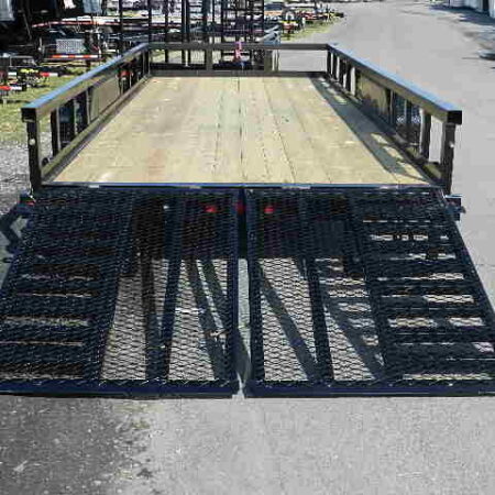 Big Tex 7 x 20 Heavy Duty Landscape Trailer Split Gate - Image 2