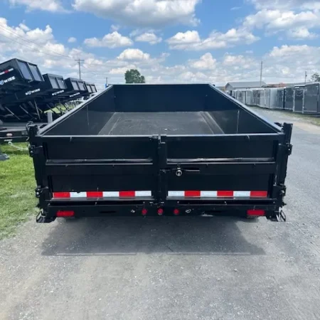 Big Tex 7 x 14 Channel Frame Dump Trailer 14LX - Image 2