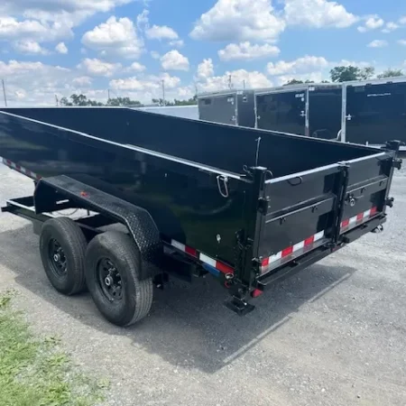 Big Tex 7 x 14 Channel Frame Dump Trailer 14LX - Image 3