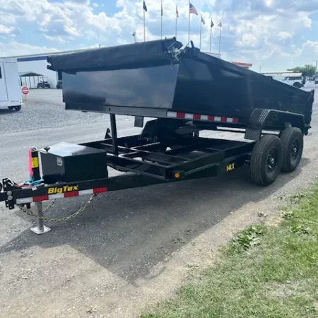 Big Tex 7 x 14 Channel Frame Dump Trailer 14LX - Image 4