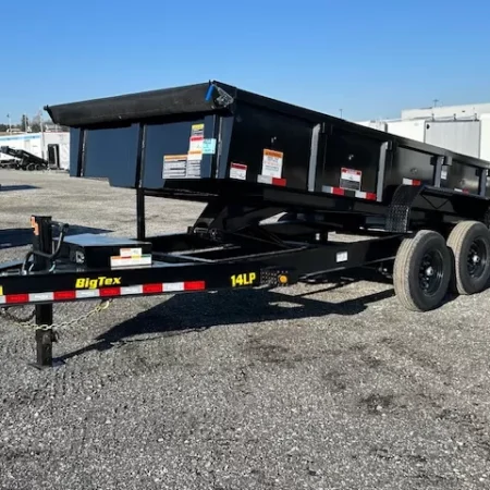 Big Tex 7 x 16 Low Profile Dump Trailer Scissor Lift - Image 2