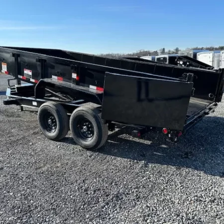 Big Tex 7 x 16 Low Profile Dump Trailer Scissor Lift - Image 4