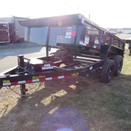Big Tex 7 x 12 Low Profile Dump Trailer Scissor Lift - Image 7