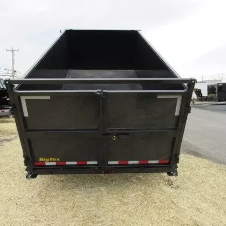 Big Tex 7 x 14 Gooseneck Dump Trailer Solid High Sides - Image 2