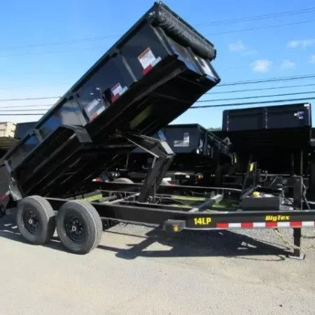 Big Tex 7 x 14 Low Profile Dump Trailer Scissor Lift - Image 4