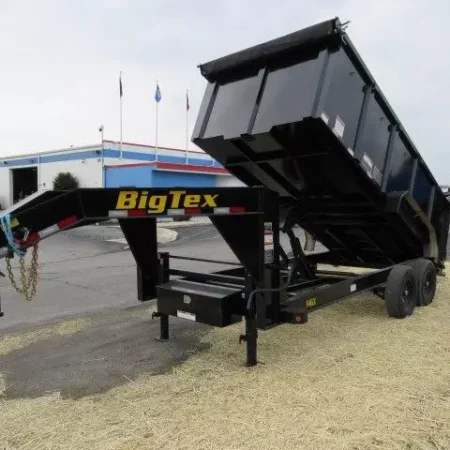 Big Tex 7 x 16 Gooseneck Dump Trailer - Image 9