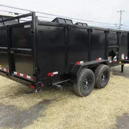 Big Tex 7 x 16 Gooseneck Dump Trailer - Image 3