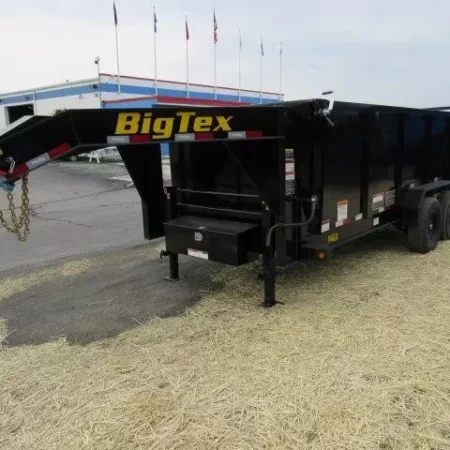 Big Tex 7 x 16 Gooseneck Dump Trailer - Image 7