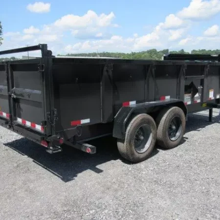 Big Tex 7 x 16 Gooseneck Dump Trailer 10K Axles - Image 3