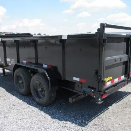 Big Tex 7 x 16 Gooseneck Dump Trailer 10K Axles - Image 5