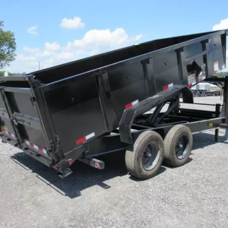 Big Tex 7 x 16 Gooseneck Dump Trailer 10K Axles - Image 7