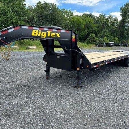 Big Tex 8.5 x 30 Gooseneck Deckover Equipment Trailer Mega Ramps - Image 7
