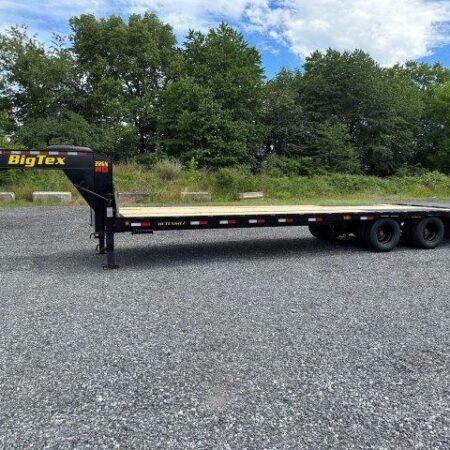 Big Tex 8.5 x 30 Gooseneck Deckover Equipment Trailer Mega Ramps - Image 3