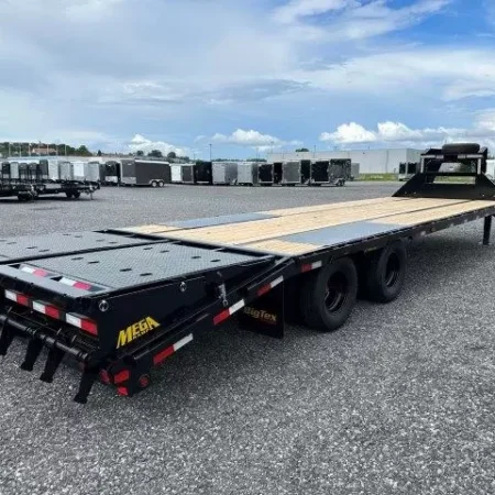 Big Tex 8.5 x 30 Gooseneck Deckover Equipment Trailer Mega Ramps - Image 6