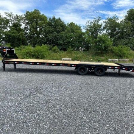 Big Tex 8.5 x 35 Gooseneck Deckover Equipment Trailer – Mega Ramps - Image 4