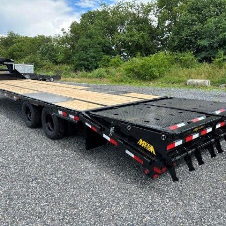 Big Tex 8.5 x 35 Gooseneck Deckover Equipment Trailer – Mega Ramps - Image 5